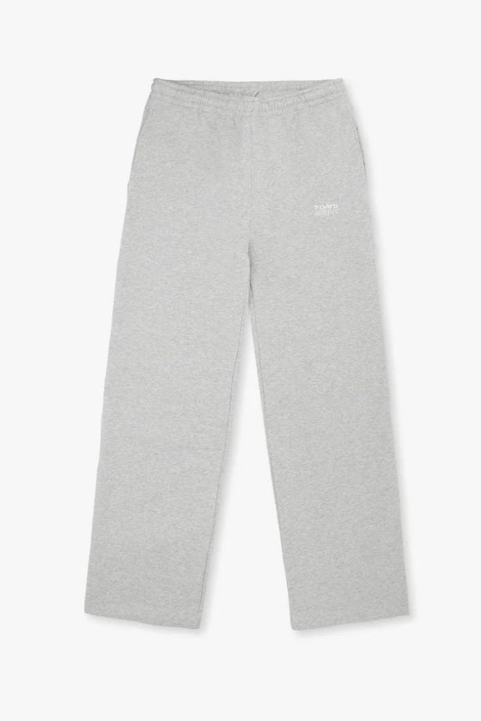 7 Days Active, Organic Lounge Pants, Heather Grey